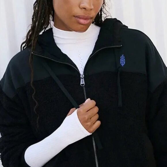 NEW Free People Cuddle Up Zip Up Hoodie - Picture 2 of 6